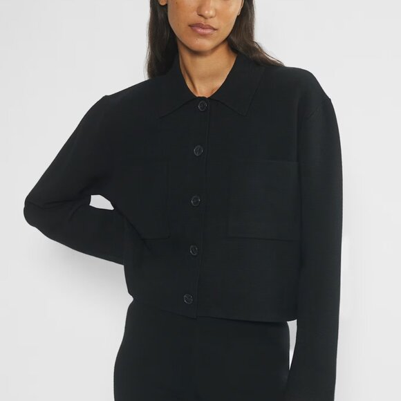 Aritzia - Babaton - Society Waist Sweater - Medium - Black - Picture 3 of 5